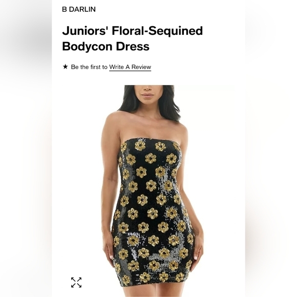 Sequin Dress ✨️ ♟️ ▪️ - Picture 3 of 11